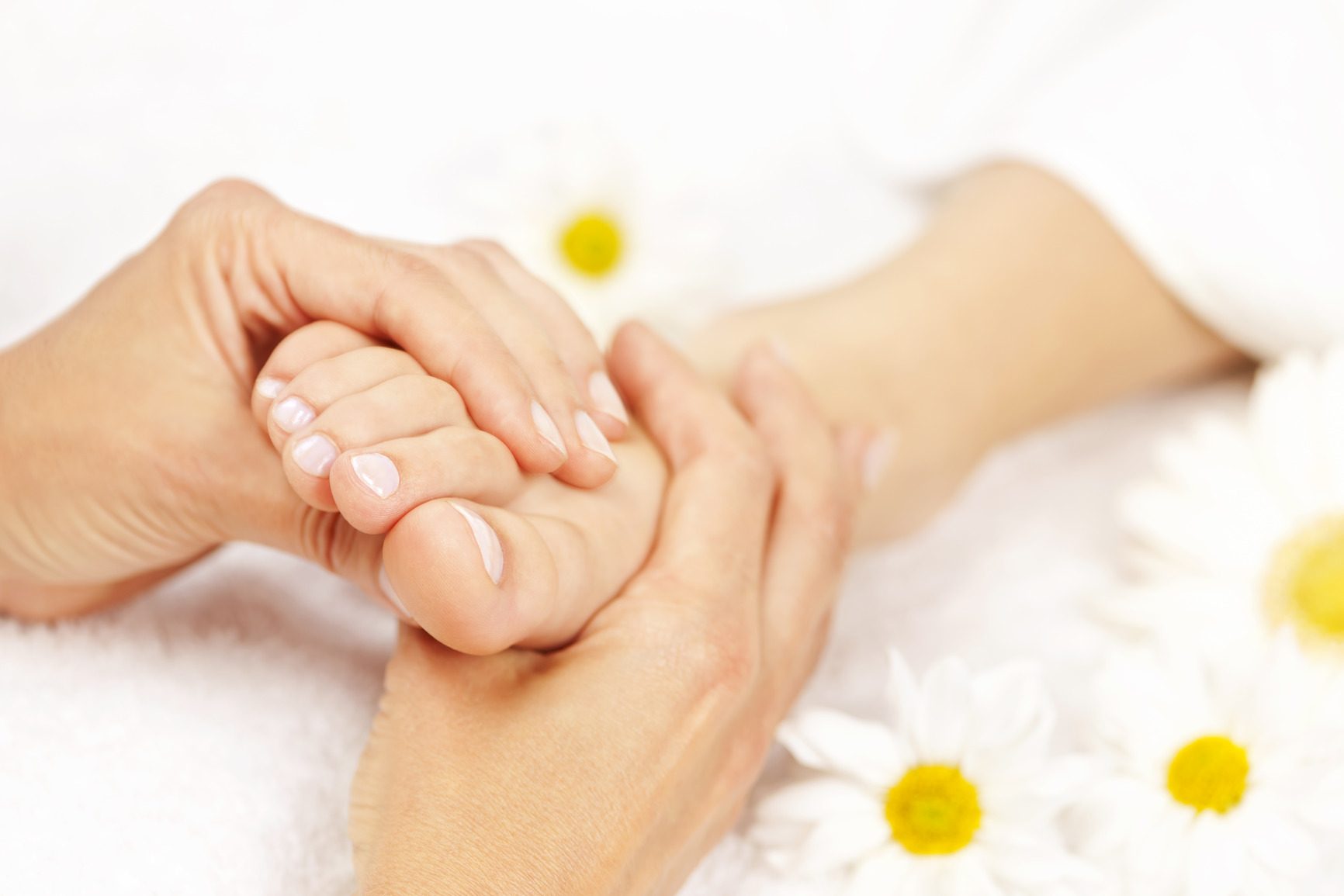 Refreshing foot massage Mandala Day Spa